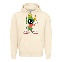 Sandshell marvin the martian looney Zipper Hoodie - ArtMosaic