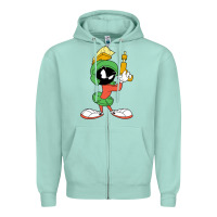 Seafoam marvin the martian looney Zipper Hoodie - ArtMosaic