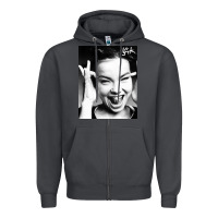 Smoke my name is bjork [tw] Zipper Hoodie - ArtMosaic