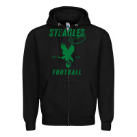 Black steagles football est 1943 phil phit combine team pullover hoodie Zipper Hoodie - ArtMosaic