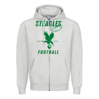 Dove Grey steagles football est 1943 phil phit combine team pullover hoodie Zipper Hoodie - ArtMosaic