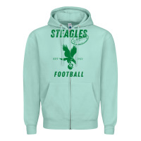 Seafoam steagles football est 1943 phil phit combine team pullover hoodie Zipper Hoodie - ArtMosaic