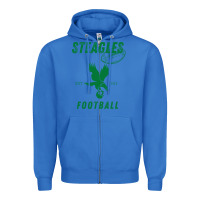 True Royal steagles football est 1943 phil phit combine team pullover hoodie Zipper Hoodie - ArtMosaic