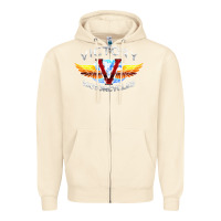 Sandshell Victory Motorcycles Zipper Hoodie - ArtMosaic
