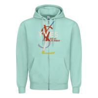 Seafoam yvessaintlaurent Zipper Hoodie - ArtMosaic
