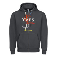 Smoke yvessaintlaurent Zipper Hoodie - ArtMosaic