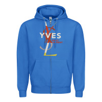 True Royal yvessaintlaurent Zipper Hoodie - ArtMosaic