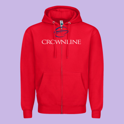 Crownline Boats Zipper Hoodie Designed By Artmosaic