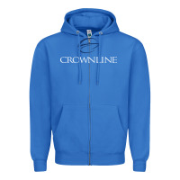 True Royal Crownline Boats Zipper Hoodie - ArtMosaic