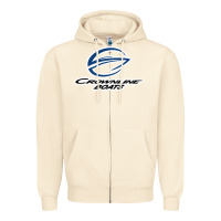 Sandshell Crownline Boats Zipper Hoodie - ArtMosaic