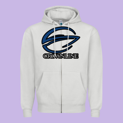 Crownline Boats Zipper Hoodie Designed By Artmosaic