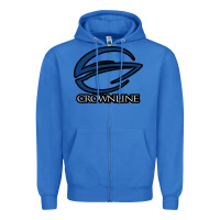 True Royal Crownline Boats Zipper Hoodie - ArtMosaic