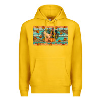 Lemon Fall coop animals pumpkin Premium Hoodie - Artiststas