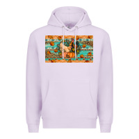 Lilac Fall coop animals pumpkin Premium Hoodie - Artiststas