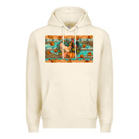 Tofu Fall coop animals pumpkin Premium Hoodie - Artiststas