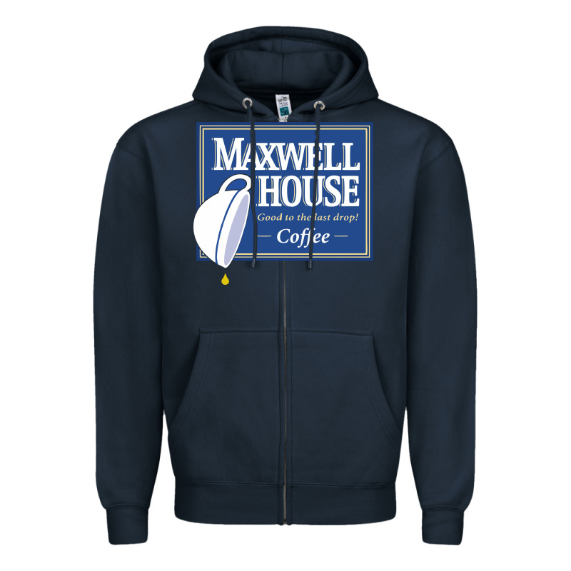 Maxwell House Zipper Hoodie by ArtMosaic | Teevron