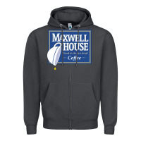 Smoke maxwell house Zipper Hoodie - ArtMosaic
