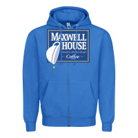 True Royal maxwell house Zipper Hoodie - ArtMosaic