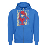 True Royal asuka evangelion Zipper Hoodie - ArtMosaic