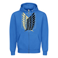 True Royal Shingekis no kyojinn Zipper Hoodie - ArtMosaic
