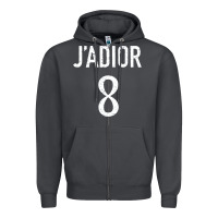 Smoke j’adior 8 Zipper Hoodie - ArtMosaic