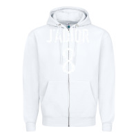 White j’adior 8 Zipper Hoodie - ArtMosaic