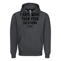 Smoke i have more than four questions Zipper Hoodie - ArtMosaic