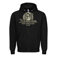Black danceteria nyc 1979, danceteria Zipper Hoodie - ArtMosaic