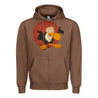 Chestnut beaky buzzard 1 Zipper Hoodie - ArtMosaic
