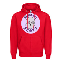Red Penelope Scott Skeleton Zipper Hoodie - ArtMosaic