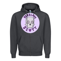 Smoke Penelope Scott Skeleton Zipper Hoodie - ArtMosaic