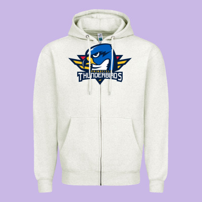 Springfield Thunderbirds Zipper Hoodie Designed By Artmosaic