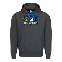 Smoke springfield thunderbirds Zipper Hoodie - ArtMosaic