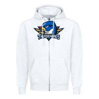 White springfield thunderbirds Zipper Hoodie - ArtMosaic