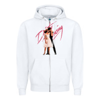 White Dirty Dancing DIRTY DANCING Classic Zipper Hoodie - ArtMosaic