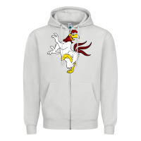 Dove Grey foghorn leghorn looney Zipper Hoodie - ArtMosaic