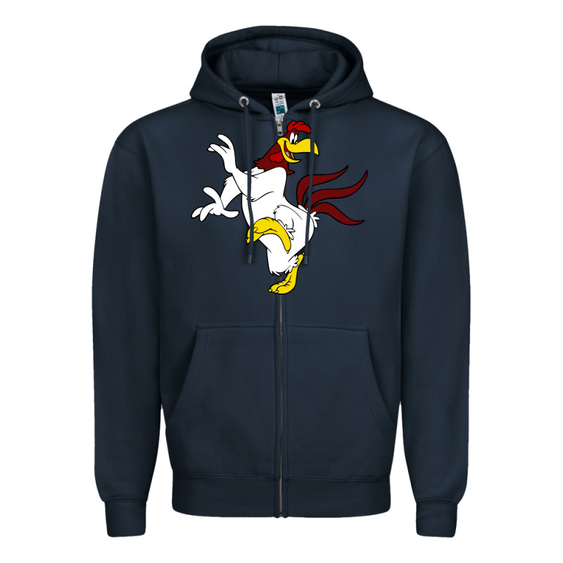 Foghorn Leghorn Looney Zipper Hoodie by ArtMosaic | Teevron