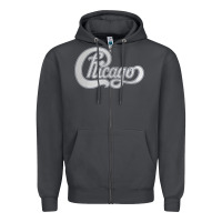 Smoke Chicago Transit Authority Zipper Hoodie - ArtMosaic