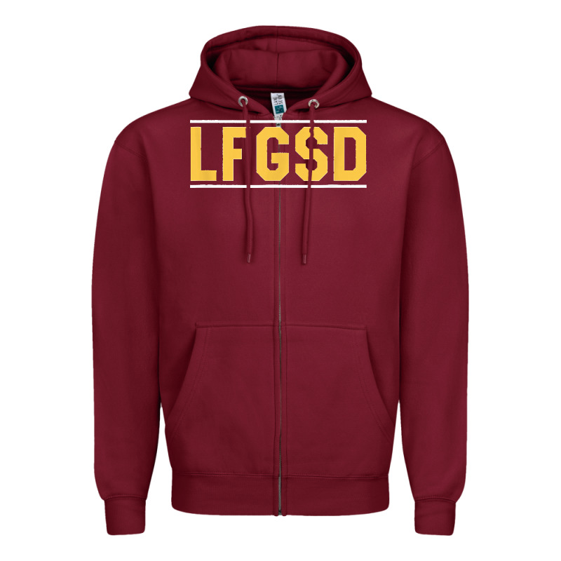 Exclusive Brown Lfgsd Official Fun Design T Shirt Zipper Hoodie by ArtMosaic | Teevron