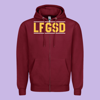 Exclusive Brown Lfgsd Official Fun Design T Shirt Zipper Hoodie Designed By Artmosaic