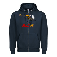 Navy bell 47 helicopter Zipper Hoodie - ArtMosaic
