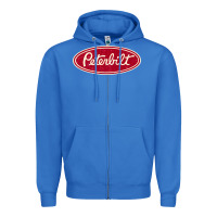 Peterbilt Truck Racing Vintage Zipper Hoodie | Teevron