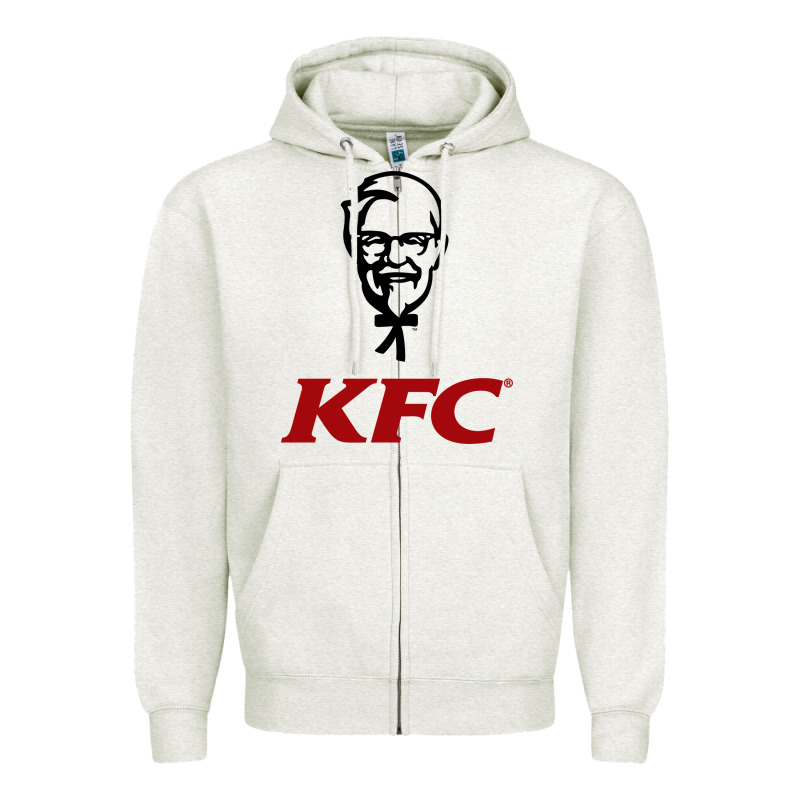 K.f.c-restaurant Zipper Hoodie by ArtMosaic | Teevron