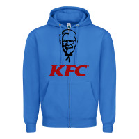 True Royal k.f.c-restaurant Zipper Hoodie - ArtMosaic