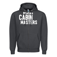 Smoke maine cabin masters Zipper Hoodie - ArtMosaic