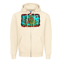 Sandshell merry & bright Zipper Hoodie - JahusDesignShop