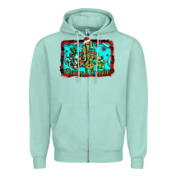 Seafoam merry & bright Zipper Hoodie - JahusDesignShop