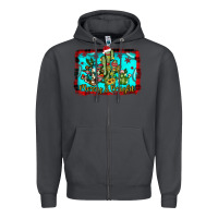 Smoke merry & bright Zipper Hoodie - JahusDesignShop
