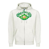 Oatmeal Heather Cabbage Patch Kids 1 Zipper Hoodie - ArtMosaic