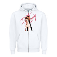 White dirty dancing   the time of my life Zipper Hoodie - ArtMosaic